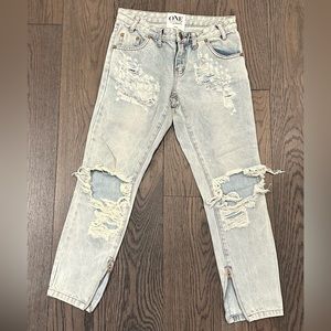 One Teaspoon Free Birds Denim Size 25